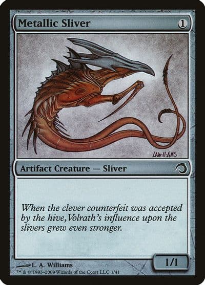 Metallic Sliver Premium Deck Series: Slivers Magic card