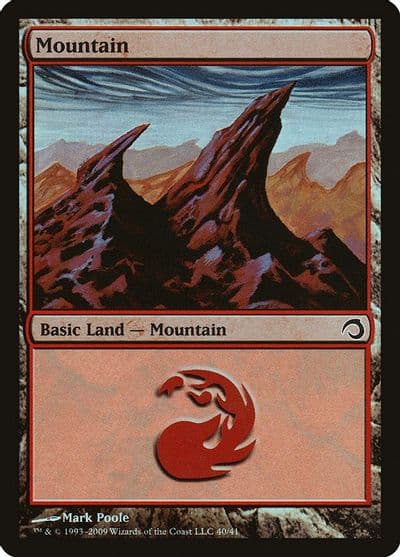 Mountain 40 Premium Deck Series: Slivers Magic card
