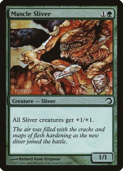 Muscle Sliver Premium Deck Series: Slivers Magic card