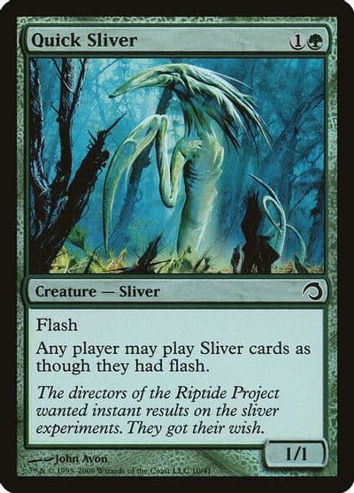 Quick Sliver Premium Deck Series: Slivers Magic card