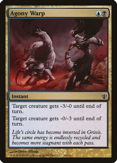 Agony Warp Archenemy Magic card
