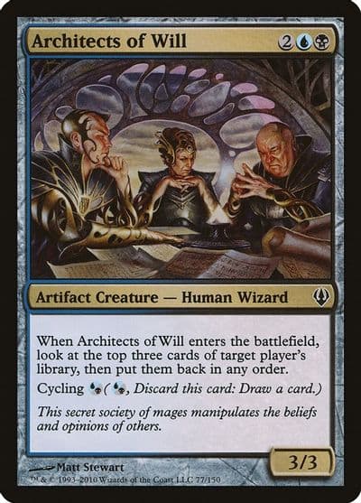 Architects of Will Archenemy Magic card