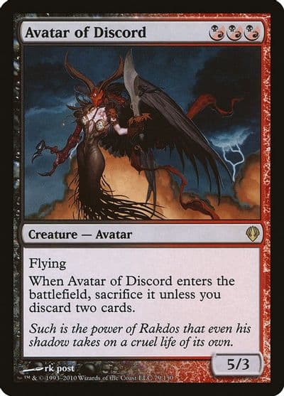 Avatar of Discord Archenemy Magic card