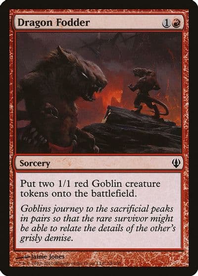 Dragon Fodder Archenemy Magic card
