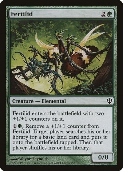 Fertilid Archenemy Magic card