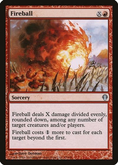 Fireball Archenemy Magic card