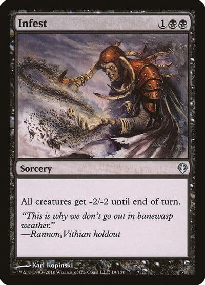 Infest Archenemy Magic card