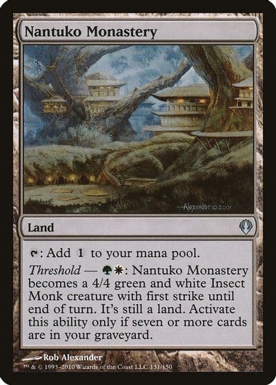 Nantuko Monastery Archenemy Magic card