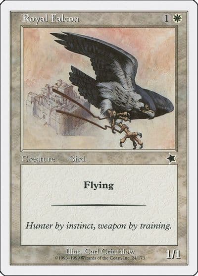 Royal Falcon Starter 1999 Magic card