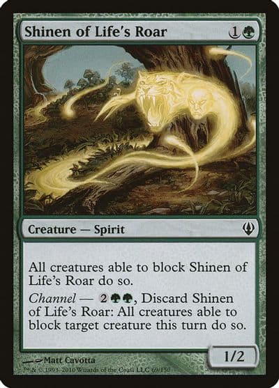 Shinen of Lifes Roar Archenemy Magic card