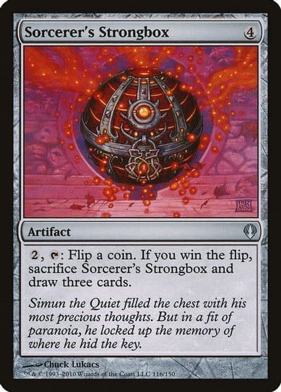 Sorcerers Strongbox Archenemy Magic card