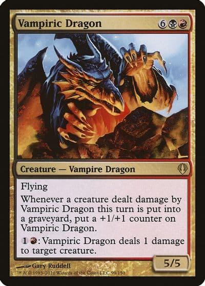 Vampiric Dragon Archenemy Magic card