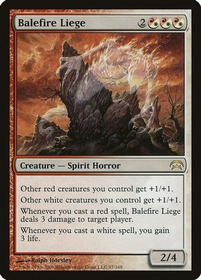 Balefire Liege Planechase Magic card