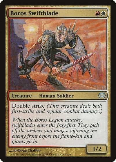Boros Swiftblade Planechase Magic card