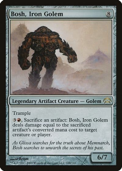 Bosh Iron Golem Planechase Magic card