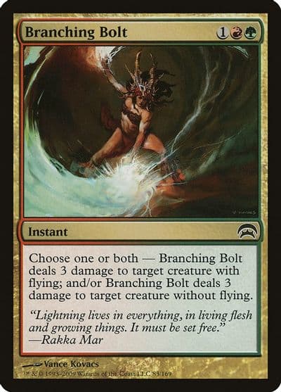 Branching Bolt Planechase Magic card