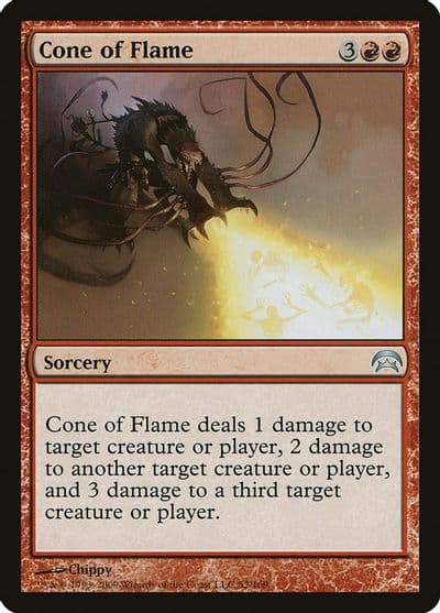 Cone of Flame Planechase Magic card
