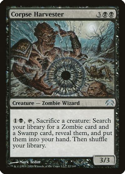 Corpse Harvester Planechase Magic card