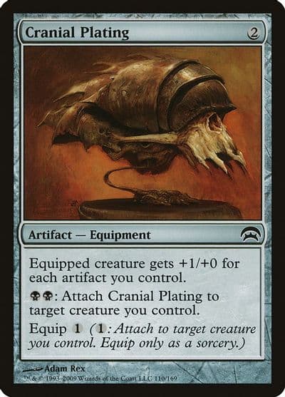 Cranial Plating Planechase Magic card