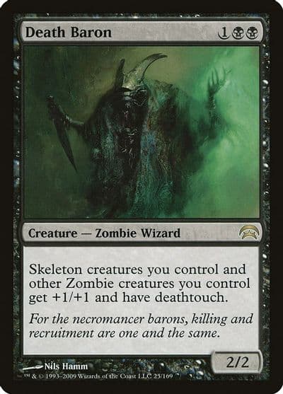 Death Baron Planechase Magic card