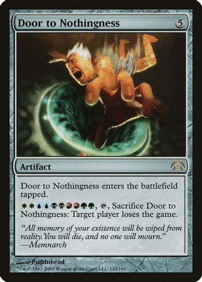 Door to Nothingness Planechase Magic card