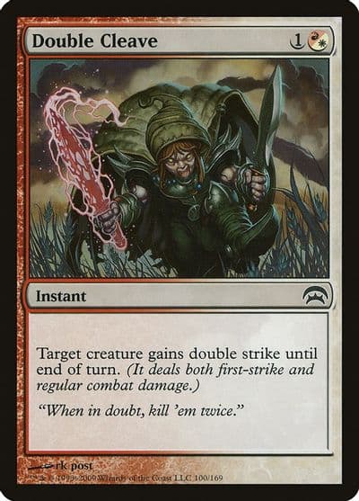 Double Cleave Planechase Magic card