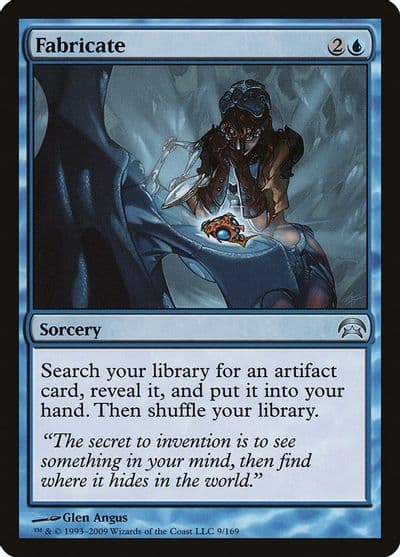 Fabricate Planechase Magic card