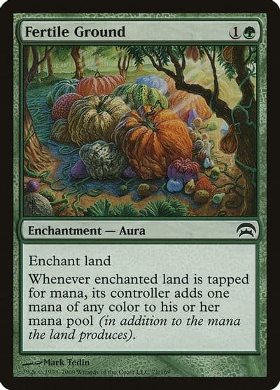 Fertile Ground Planechase Magic card