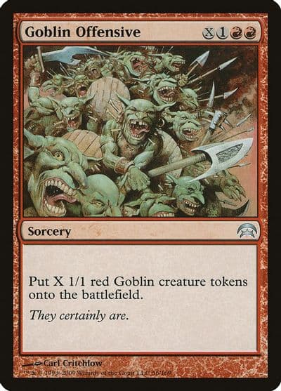 Goblin Offensive Planechase Magic card