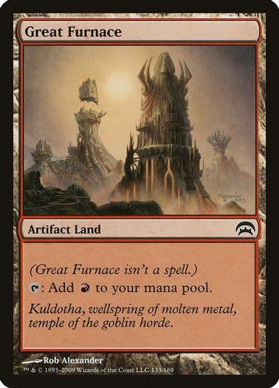 Great Furnace Planechase Magic card