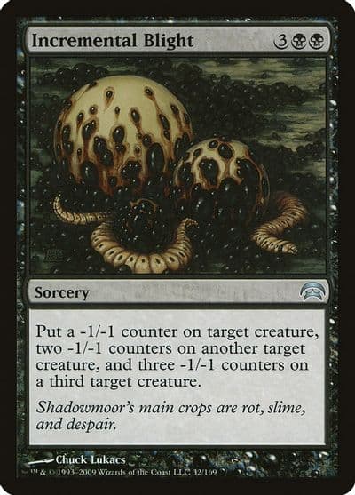 Incremental Blight Planechase Magic card