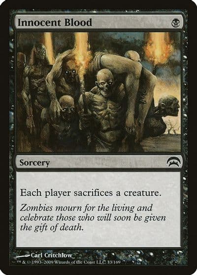 Innocent Blood Planechase Magic card