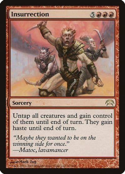 Insurrection Planechase Magic card
