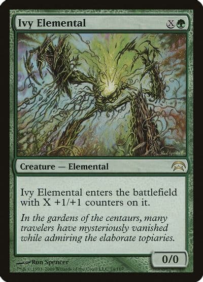 Ivy Elemental Planechase Magic card