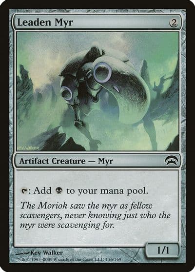 Leaden Myr Planechase Magic card