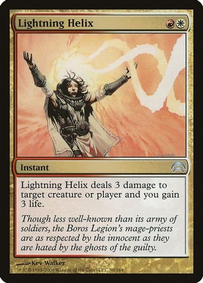 Lightning Helix Planechase Magic card
