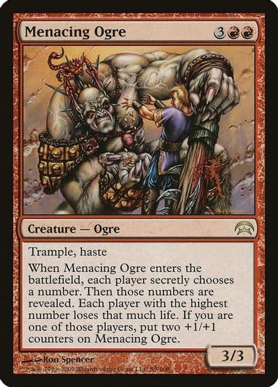 Menacing Ogre Planechase Magic card
