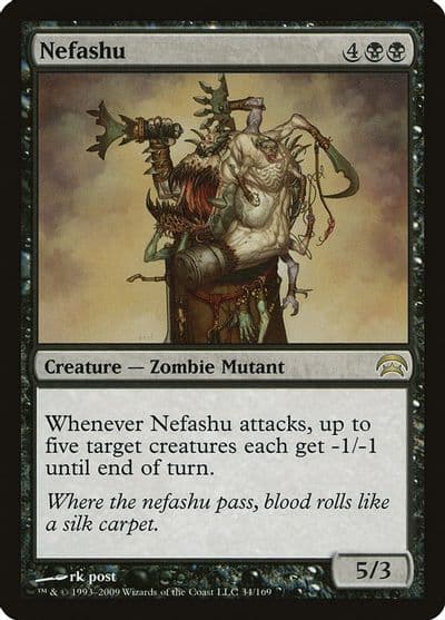 Nefashu Planechase Magic card