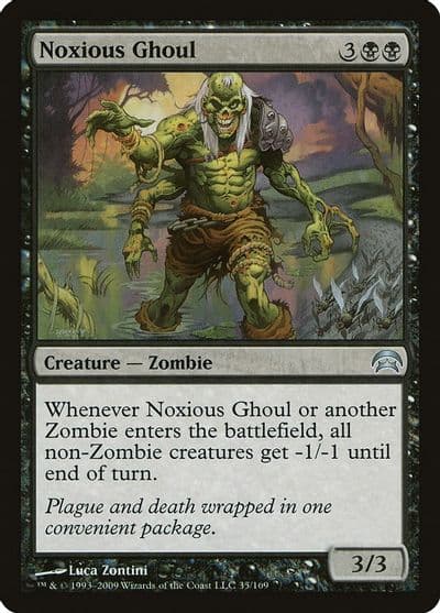 Noxious Ghoul Planechase Magic card
