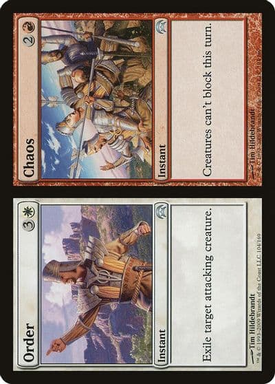 Order Chaos Planechase Magic card