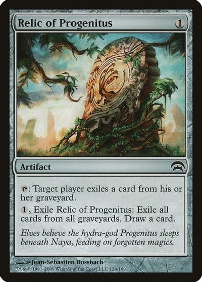 Relic of Progenitus Planechase Magic card