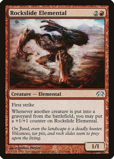 Rockslide Elemental Planechase Magic card