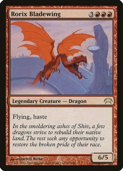 Rorix Bladewing Planechase Magic card