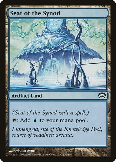 Seat of the Synod Planechase Magic card