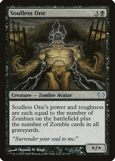 Soulless One Planechase Magic card