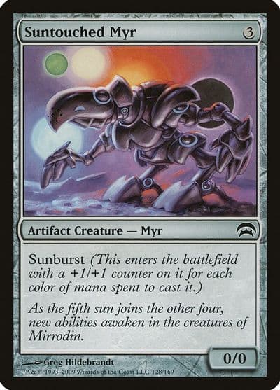 Suntouched Myr Planechase Magic card