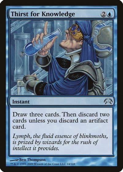 Thirst for Knowledge Planechase Magic card