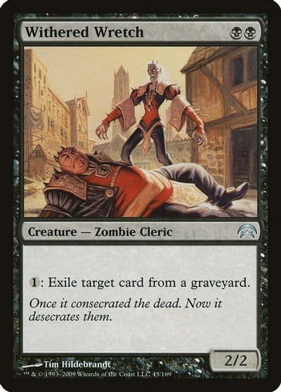 Withered Wretch Planechase Magic card