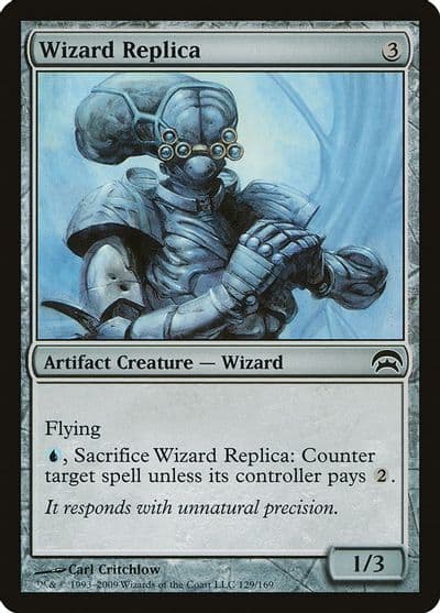 Wizard Replica Planechase Magic card