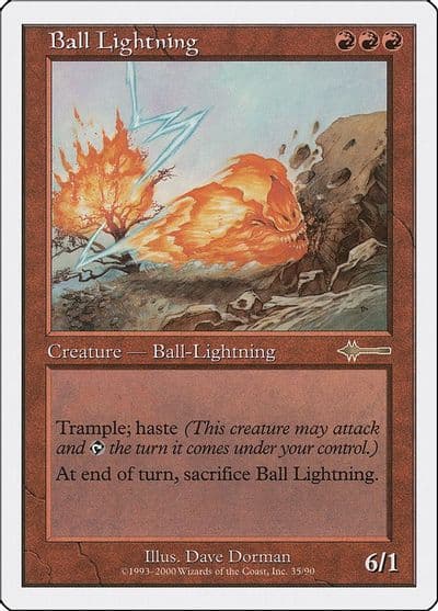 Ball Lightning Beatdown Box Set Magic card